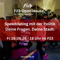 Speeddating mit der Politik – Deine Fragen. Deine Stadt.
